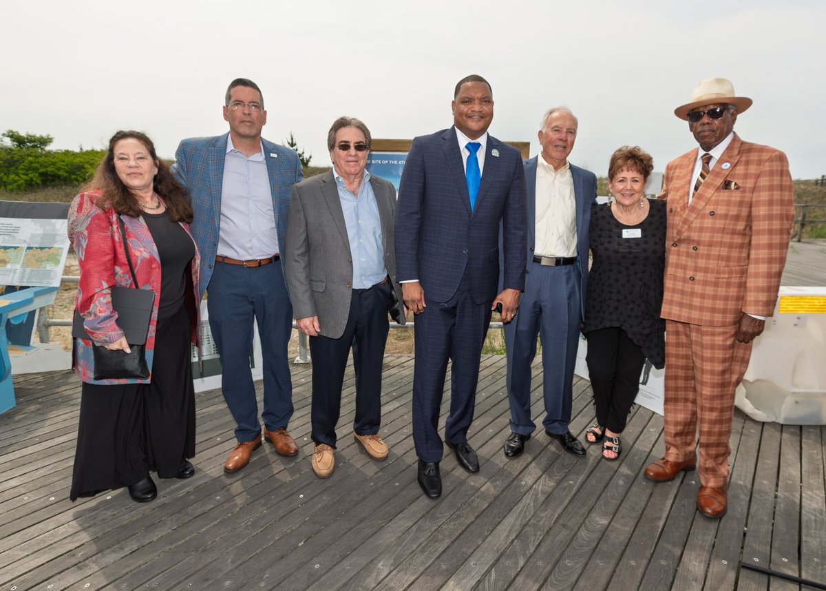 A project years in the making is now on the path to fulfillment as the City of Atlantic City has begun preparing the site of the future Atlantic City Boardwalk Holocaust Memorial - intended to honor and preserve the memory of the victims and survivors ➡️
acnj.gov/News/View/2258…