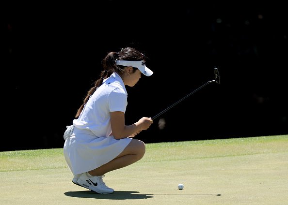 After one round at the <a href="/RandA/">The R&A</a> Women’s Amateur Jasmine Koo sits second in the field after shooting a 68 (-4)‼️

#FightOn✌️ | 𝗧𝗛𝗘 𝗣𝙇𝘼𝗖𝗘 𝗧𝗢 𝗕𝗘.