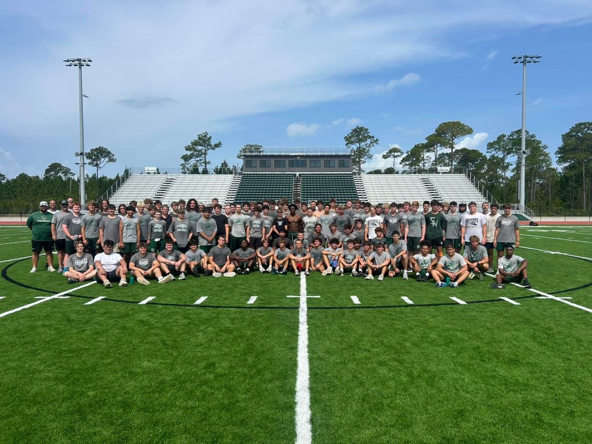 Jerad Huskins (@skins4219) on Twitter photo Great first day of summer work. So proud to be a part of this group.
"Coming together is a beginning; keeping together is progress; working together is success."
Henry Ford
#Family #UvE
<a href="/SouthWaltonFB/">South Walton High School Football and Recruiting</a> Great first day of summer work. So proud to be a part of this group.
"Coming together is a beginning; keeping together is progress; working together is success."
Henry Ford
#Family #UvE
<a href="/SouthWaltonFB/">South Walton High School Football and Recruiting</a>