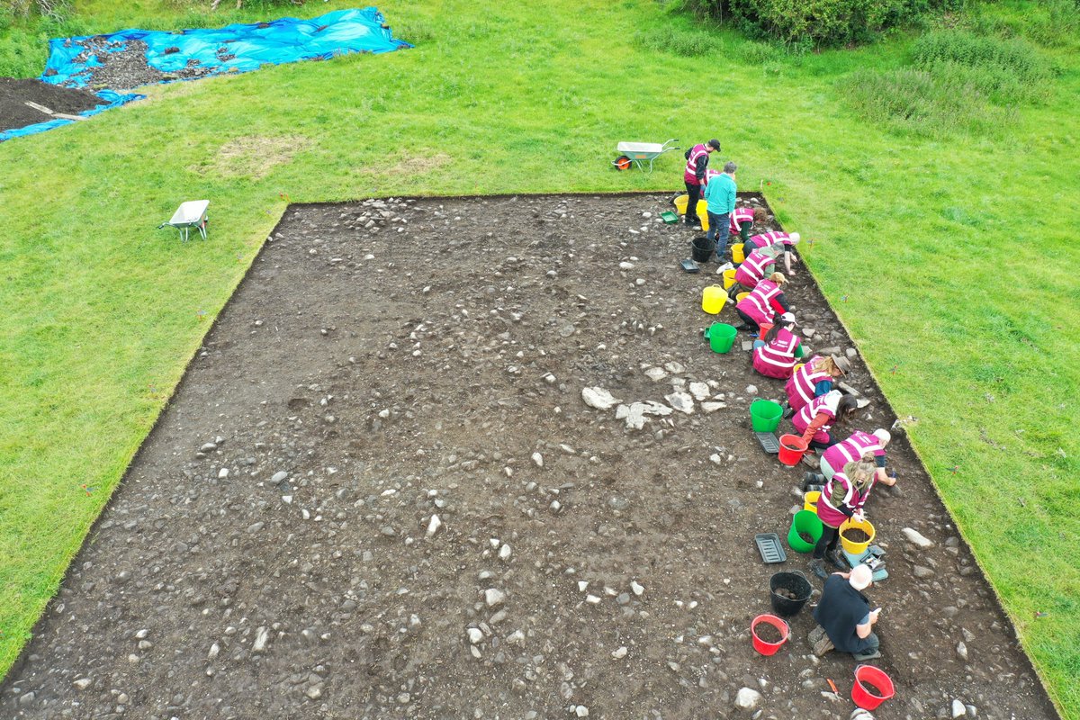 Rathgurreen from above, on a lovely summer's day...