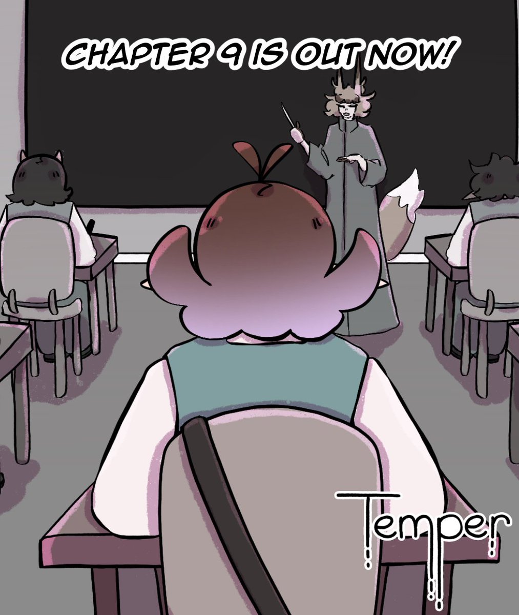 Chapter 9 of Temper is now out on my Patreon!

Go check it out!! :)