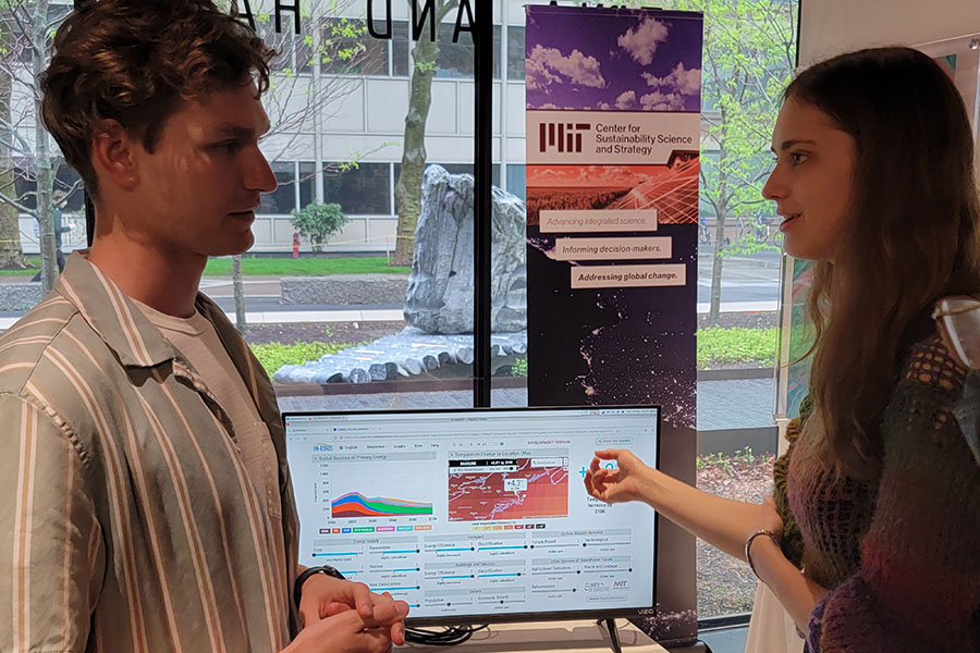 mit_cs3's tweet image. At the Climate Project at MIT spring gathering, CS3-affilated PhD student Chris Womack presented the Bringing #Computation to the #Climate Challenge (BC3) project, which aims to democratize access to reliable information about climate change. tinyurl.com/2s43dtyf