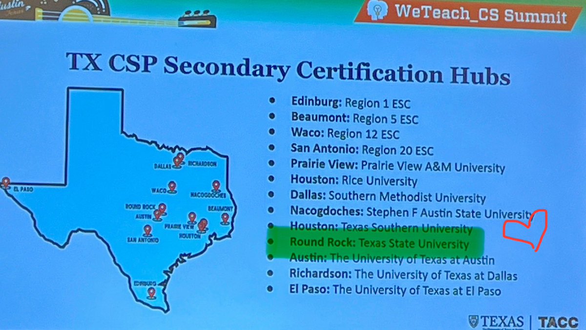 Michell38675309's tweet image. Texas State Hub is in the house #wemakeadifference #weteach_cs