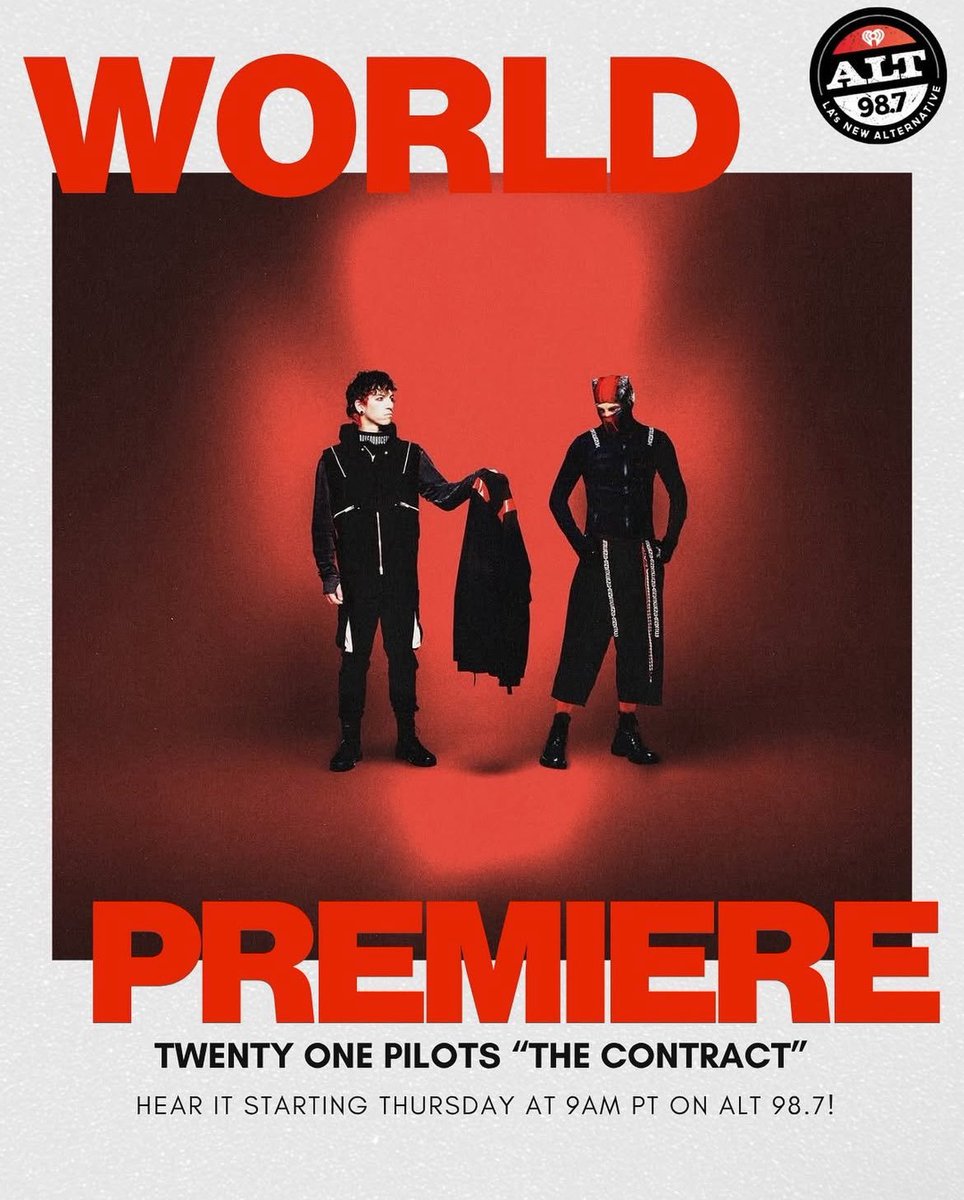 'The Contract' bu Perşembe günü TSİ 20.00'da ALT 98.7'de The Woody Show ile birlikte yayınlanacak!