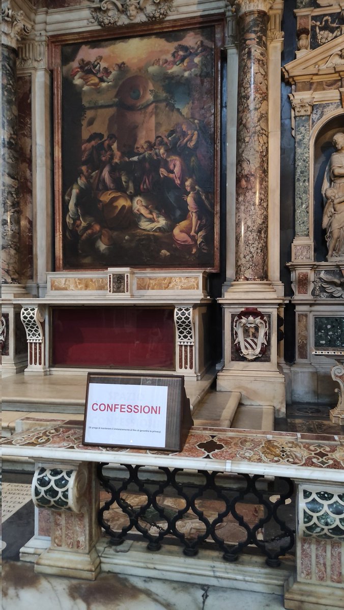 CapitalistFraud's tweet image. I'm in Italy and noticed the priests confessional chamber is still going strong lol
In the UK people confess their troubles to a quack psychologist instead 👀