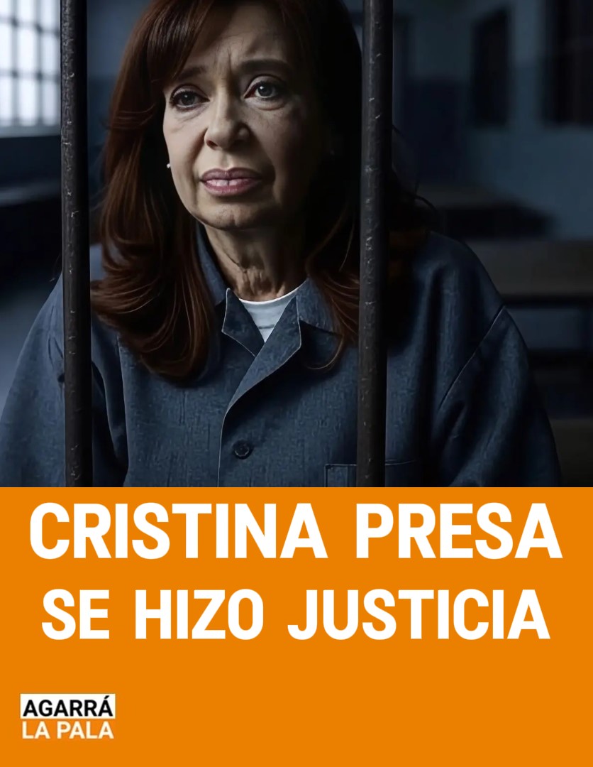 🚨 URGENTE | DÍA HISTÓRICO EN ARGENTINA: CRISTINA KIRCHNER PRESA Y SE HIZO JUSTICIA!!!