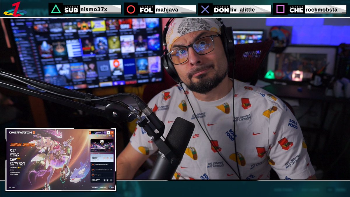 Its Taco Tuesday, So we got to get some Overwatch in. But We are definitely getting back on some more WildGate By Dinnertime! #TacoTuesday #Overwatch2 #wildgate

All Right here-&gt;Twitch.tv/zerosaru