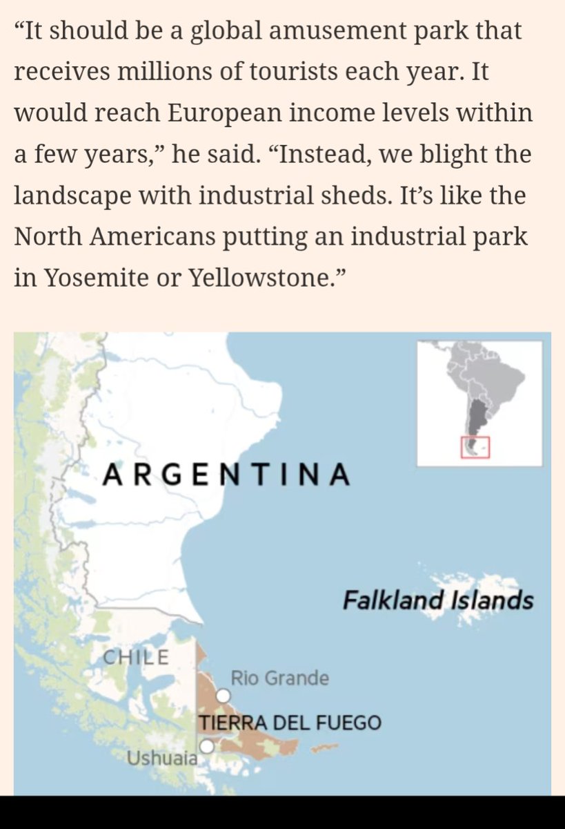 D_A_Irwin's tweet image. Milei goes after the protected industries of Tierra del Fuego (click on image) 
 on.ft.com/43WGVF5 via @FT