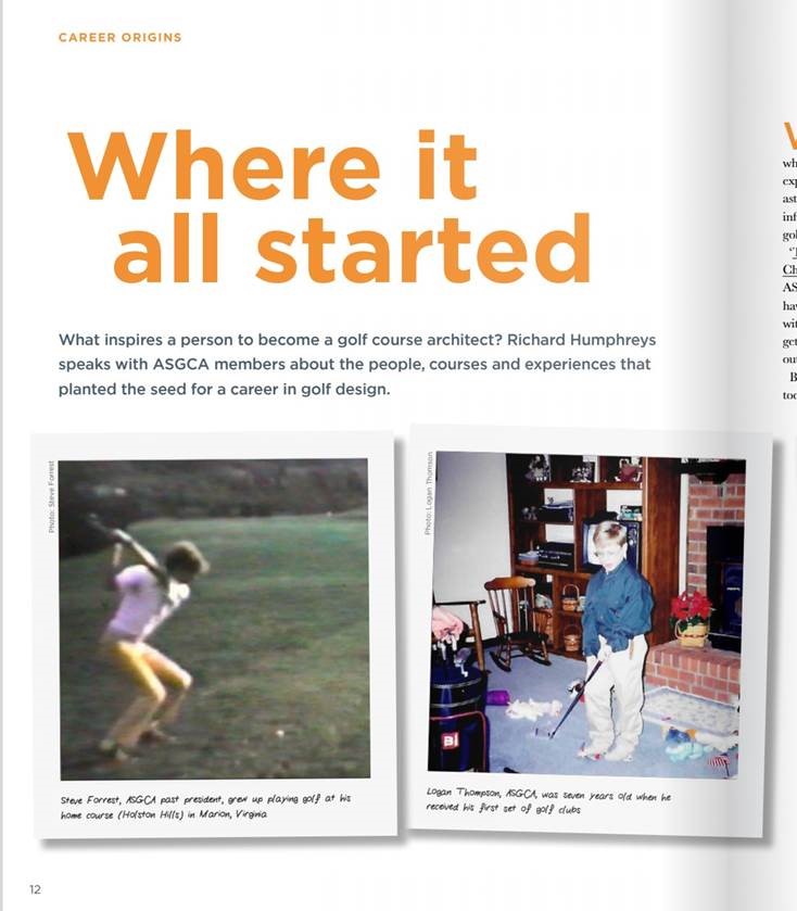 Christmas 1997 is where it all began! Thanks to Richard for including me in the latest issues of ASGCA's "By Design" magazine. I love talking about how my love for golf and golf architecture came about, check it out!

 By Design – Issue 70, Summer 2025
<a href="/ASGCA/">ASGCA Home Offices</a> <a href="/mcdonaldgolfinc/">McDonald & Sons, Inc.</a>