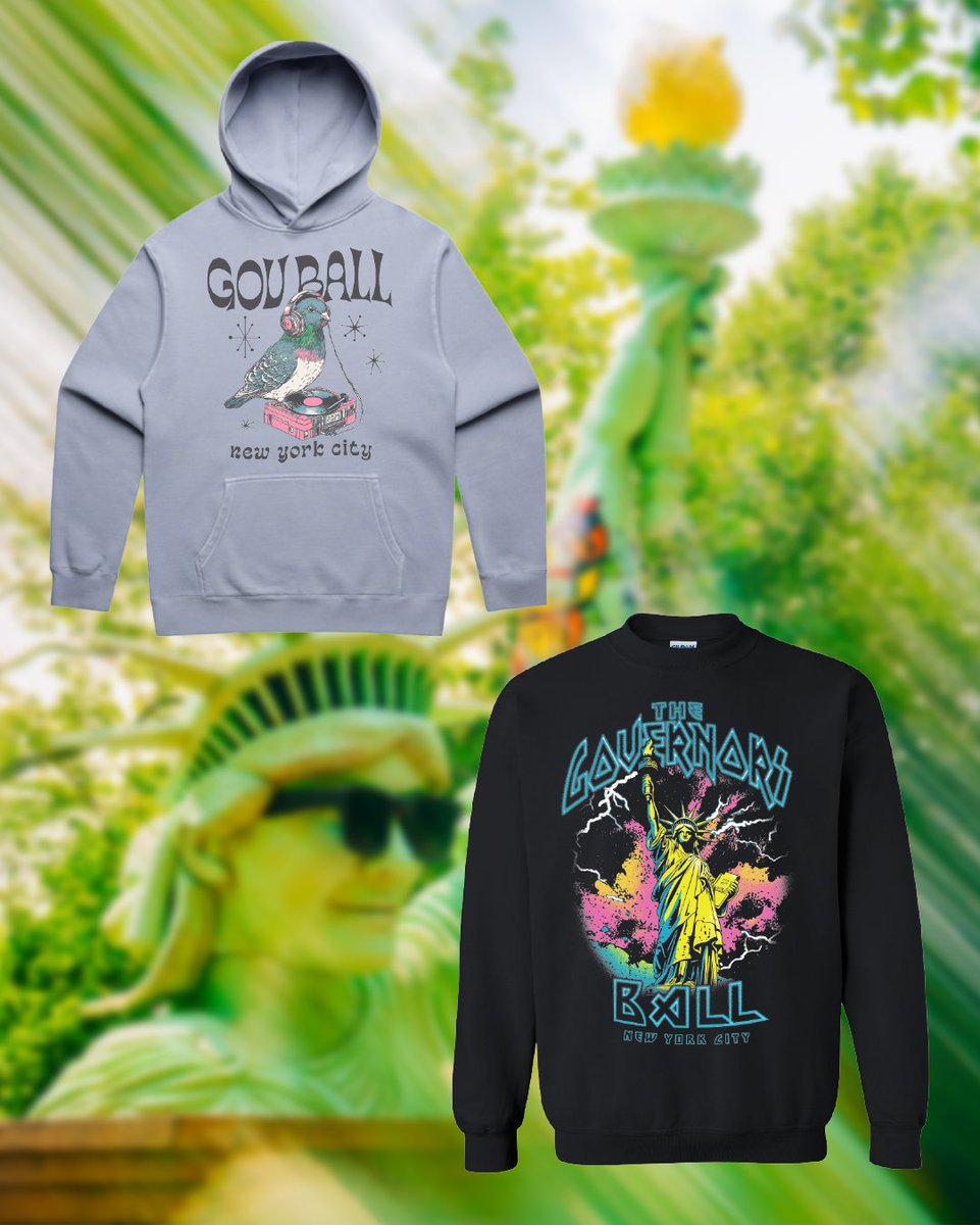 GovBallNYC's tweet image. missed out on merch this weekend? now&apos;s your chance 😘 shop.governorsballmusicfestival.com