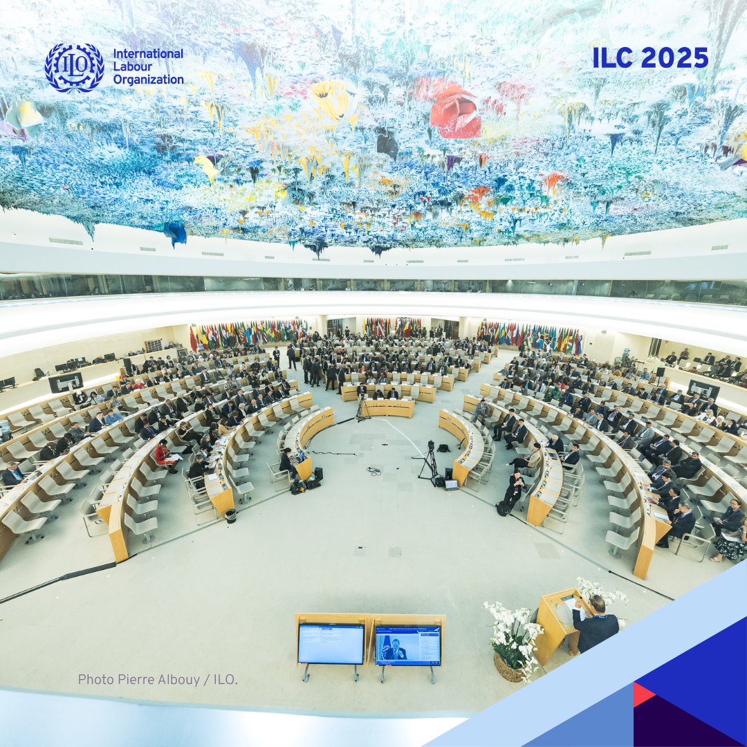🎙️ Missed the plenary debates at #ILC2025?

No worries, you can watch the full recording anytime at the link below:

📺 👉 ow.ly/Olvz50W6olJ