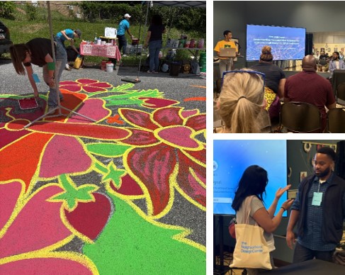 MDP staff recently participated in a regional #Placemaking event, The Vision is Yours, in Mt. Rainier. Over two days, there were numerous informative sessions &amp; engaging hands-on demonstrations. #SustainableGrowth #PlanningPrinciples #Place #StrongCommunities