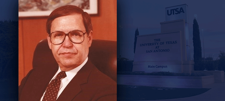 Our Roadrunner family is mourning the loss of James W. Wagener, who served as  UTSA's third president from 1979 to 1989.

During his presidency, Wagener began to shape UTSA’s campus life with the launch of Fiesta UTSA, the creation of student organizations and the creation of