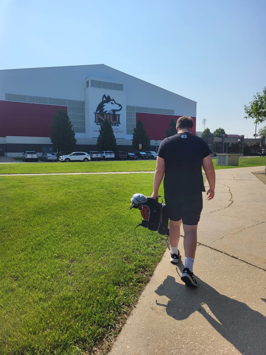 Had fun at <a href="/NIU_Football/">NIU Football</a> camp this past weekend!