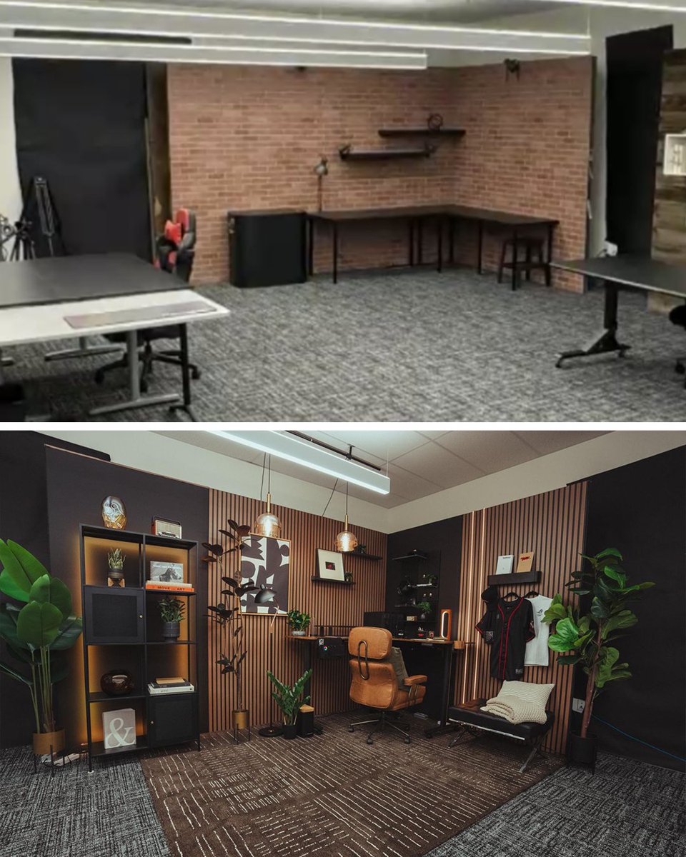 frenzy studio (@frenzystudiocc) on Twitter photo Before & After for the <a href="/ASUSUSA/">ASUS North America</a> studio build! Always a blast working with their amazing team, and so fun giving the brick corner a modern glow-up ✨
More of our build work can be seen at frenzy.studio Before & After for the <a href="/ASUSUSA/">ASUS North America</a> studio build! Always a blast working with their amazing team, and so fun giving the brick corner a modern glow-up ✨
More of our build work can be seen at frenzy.studio