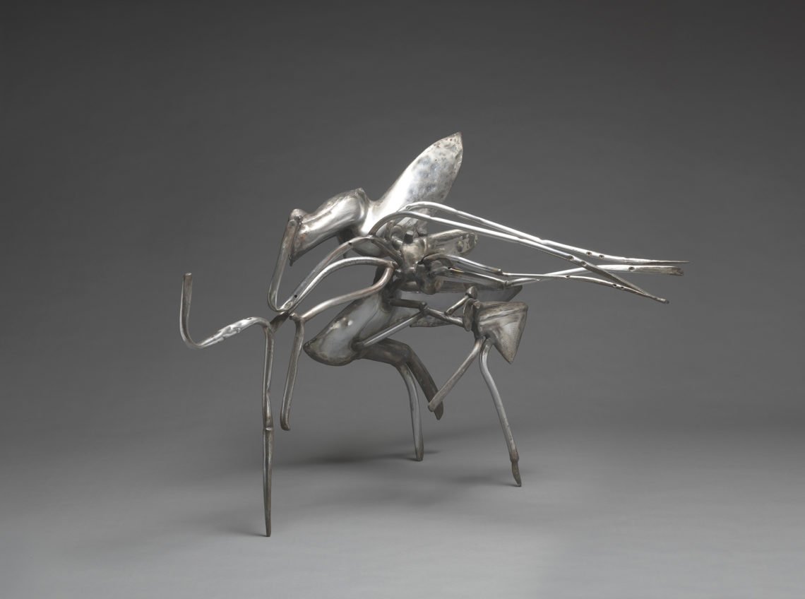 rianphin's tweet image. richard hunt 'the chase' (1965) welded steel (via university of georgia site)
