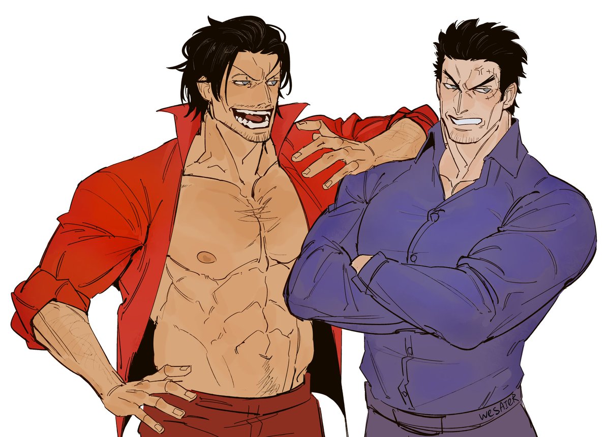 Young boys 🌱 

#ONEPIECE #Roger #Garp