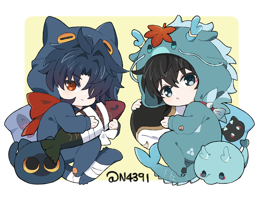 Tiny Kigurumi🍁⚔️
#RenHeng #刃丹