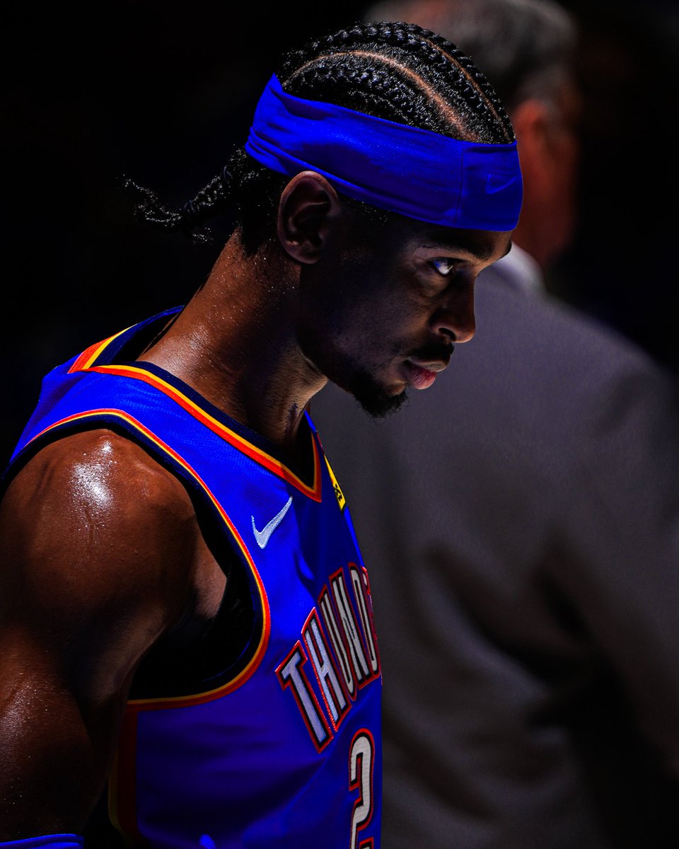 Shai Gilgeous-Alexander needs 8 more points to surpass Serge Ibaka for 3rd All-Time in Thunder History in Playoff Points.

He currently has 964 playoff points with OKC in 35 games, 27.5 per game.