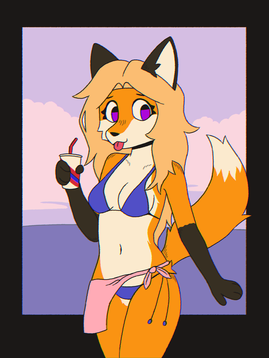 Fox girl 🦊  🏖️