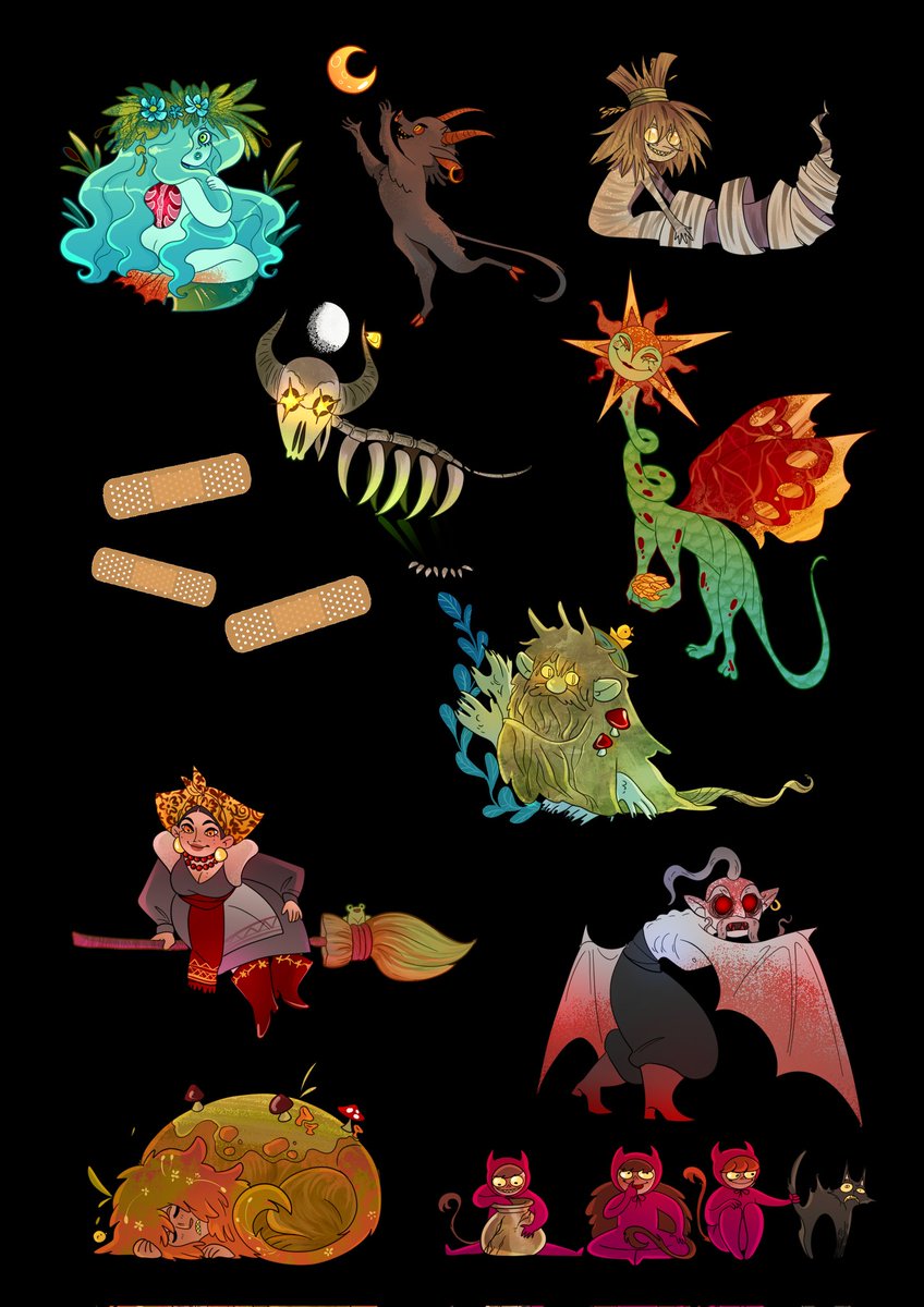 4. Наклейки А4 з усілякою нечистю ^^ Також вони надруковані на прозорому папері, тож їх можна приклеювати на різні поверхні
200 грн