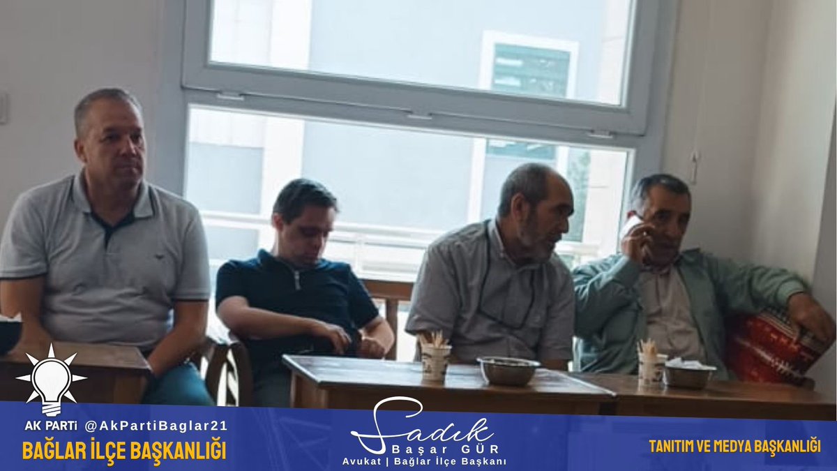 Ak Parti Bağlar İlçe Yönetim Kurulu Üyemiz Sayın Şerafettin Azarak’ın kıymetli yakınının vefat haberine büyük bir üzüntüyle vakıf olduk.

Bu acı kayıptan dolayı taziye ziyaretine katıldık.
Vefat eden merhuma Yüce Allah’tan rahmet, kederli ailesine, yakınlarına ve Sayın Şerafettin