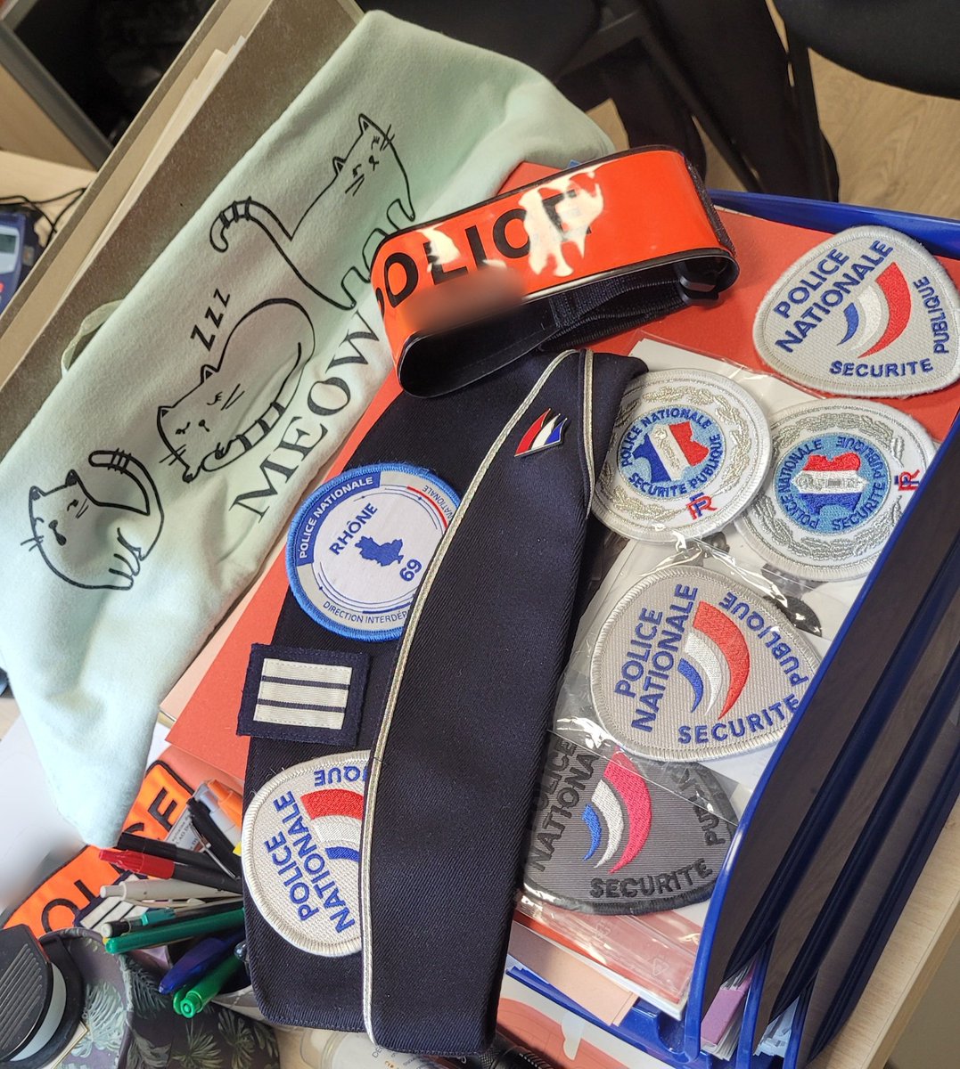 🐱 RECHERCHE DEUX CHATS, TROISIÈME EN GARDE À VUE 🐾

📍 Aujourd’hui, opération spéciale au commissariat de #Lyon avec le concours de nos trois agents très spéciaux :

🔍 Le premier : vif et déterminé, il a « immeowédiatement » flairé la piste.
🛏️ Le deuxième : introuvable...