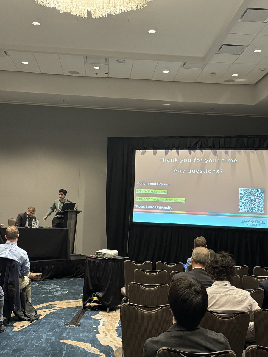 shreek_mandayam's tweet image. Exciting to see our #TXST faculty, postdocs and grad students confidently pitching their innovation at #TechConnect 2025 in Austin!
#TxStateResearch @yatinkarpe @medievalspeed