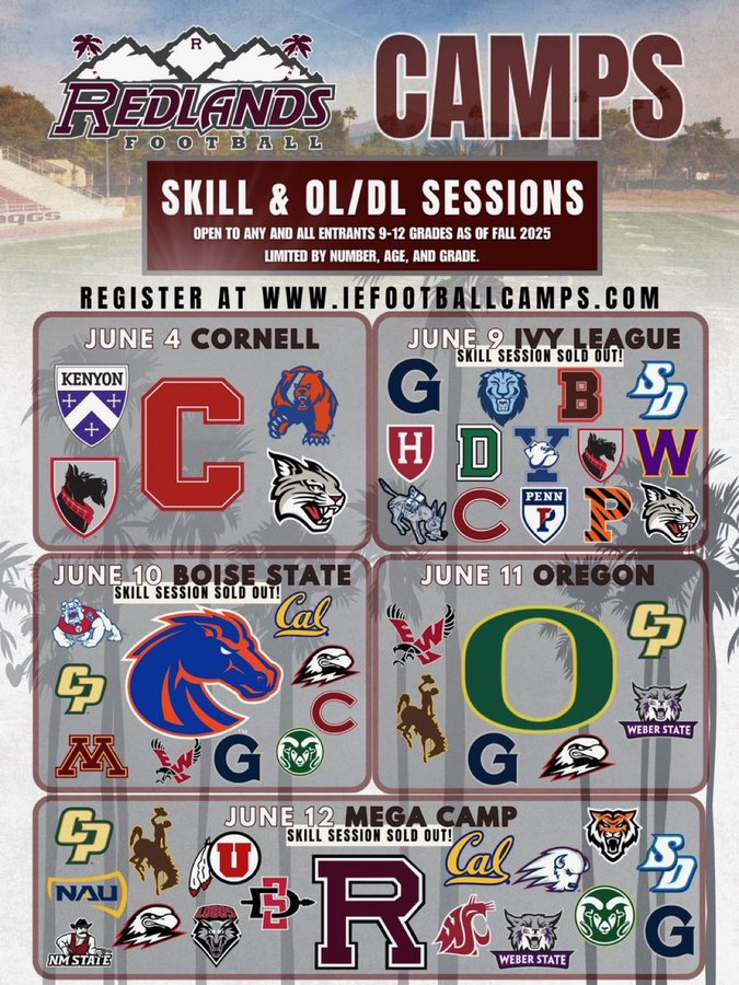 jeremiahbarr40's tweet image. I will be at Redlands University June 12th. Cant wait!