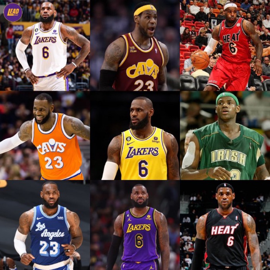 What's your favorite LeBron jersey?
