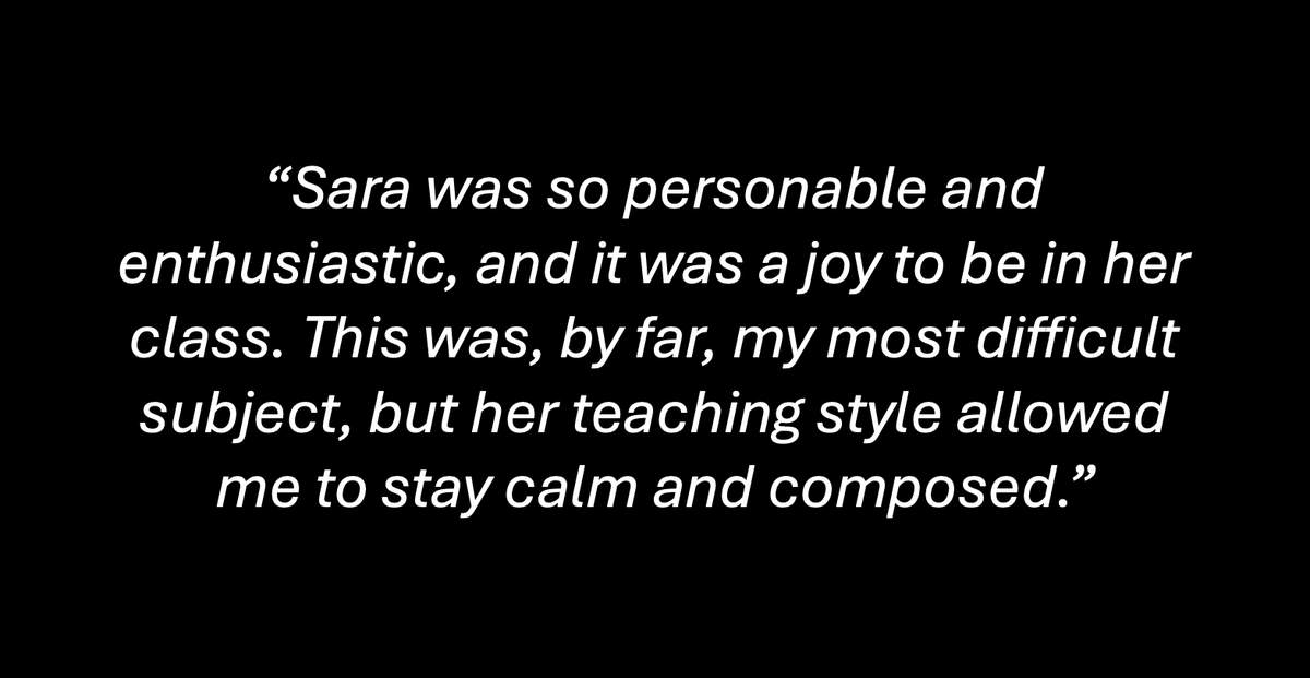 Teaching feedback isn't always easy to read but when you have a student give you this kind of comment... that's what makes the job worth it. 🥲
#teaching #education #UofG