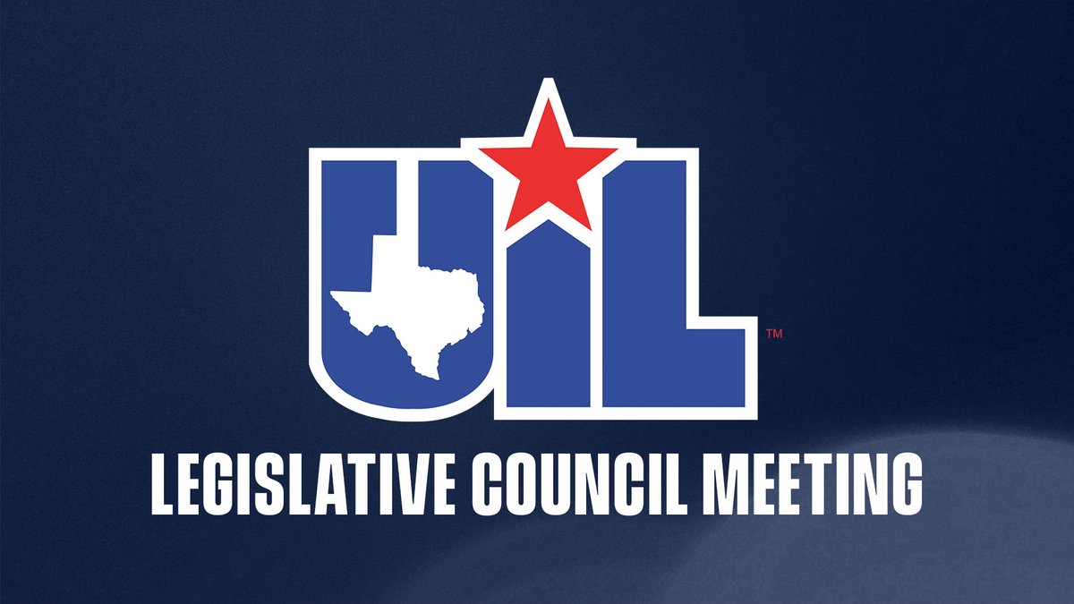 The June meeting of the UIL Legislative Council is underway. School representatives are convened to hear and discuss amendments to UIL rules.

Watch this morning’s public forum live ➡️ bit.ly/4kDME9T
Agendas &amp; schedule ➡️ bit.ly/3Nsy5HO