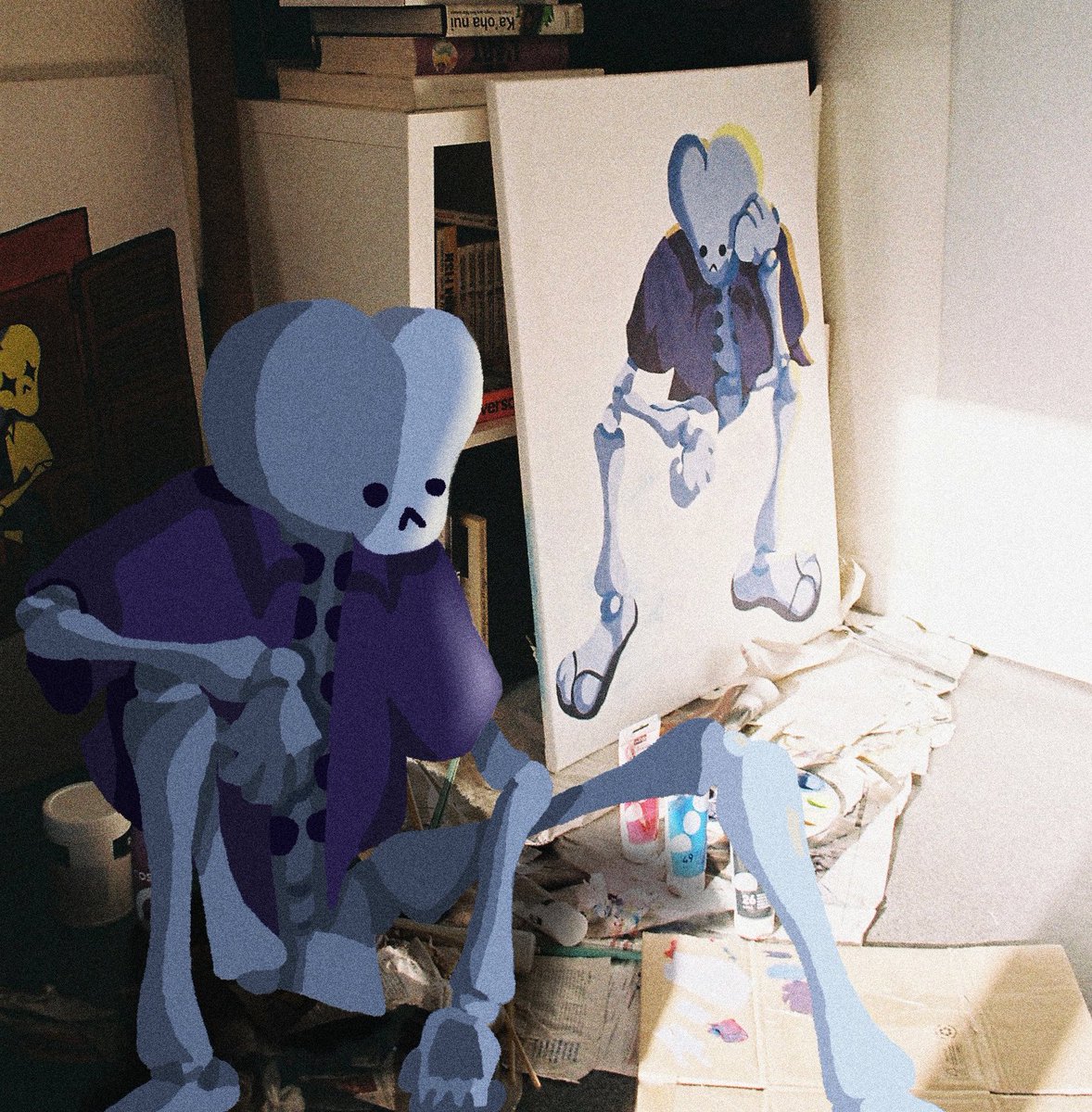 allanskeleton's tweet image. dessin