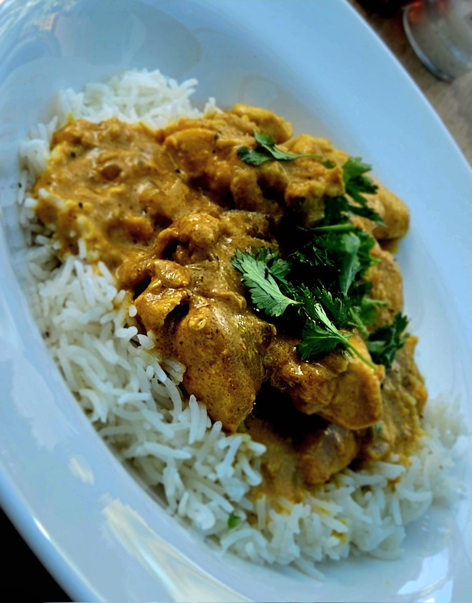 Home made korma. Tasty as f