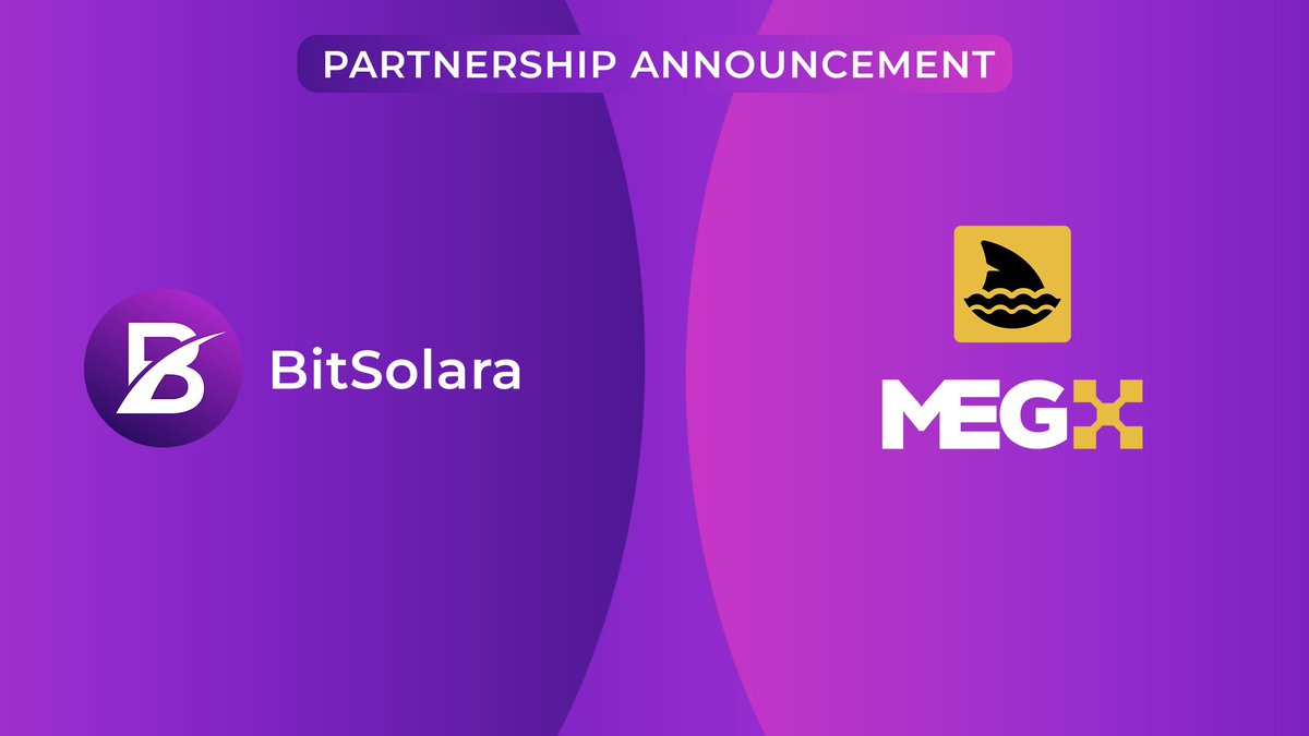 Bitsolara (@bitsolara) on Twitter photo 🤝 Partnership Announcement: Bitsolara x <a href="/megxio/">MEGX - AI-Powered Trading Bots for DeFi</a>
We’re thrilled to announce our partnership with MEGX, an AI powered DeFi trading platform redefining how users engage with decentralized finance.
🔍 What is MEGX?
MEGX leverages AI to simplify DeFi trading through its intuitive, 🤝 Partnership Announcement: Bitsolara x <a href="/megxio/">MEGX - AI-Powered Trading Bots for DeFi</a>
We’re thrilled to announce our partnership with MEGX, an AI powered DeFi trading platform redefining how users engage with decentralized finance.
🔍 What is MEGX?
MEGX leverages AI to simplify DeFi trading through its intuitive,