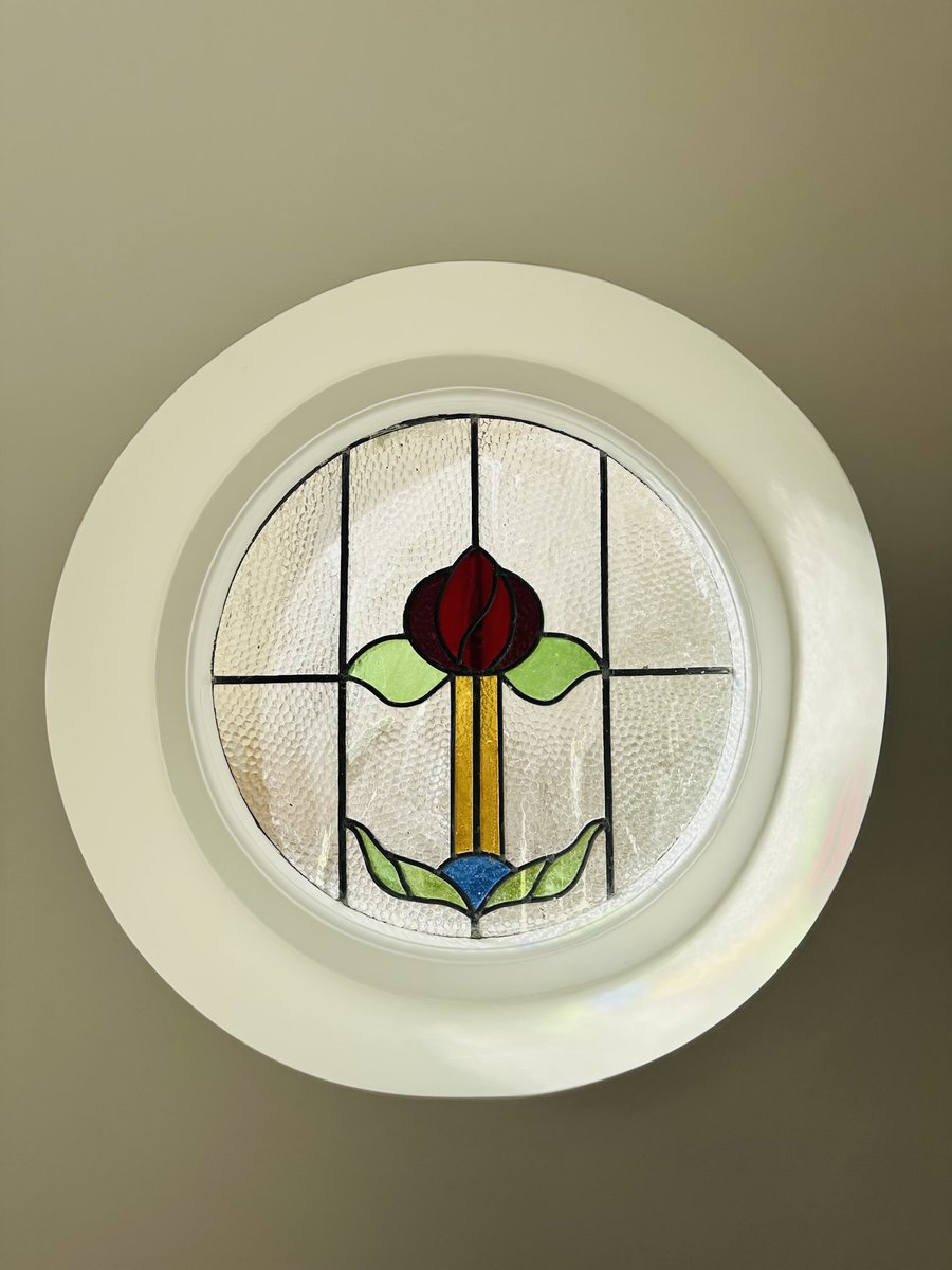 Before &amp; after. Love this window. Outside unaccessible to clean annoyingly.