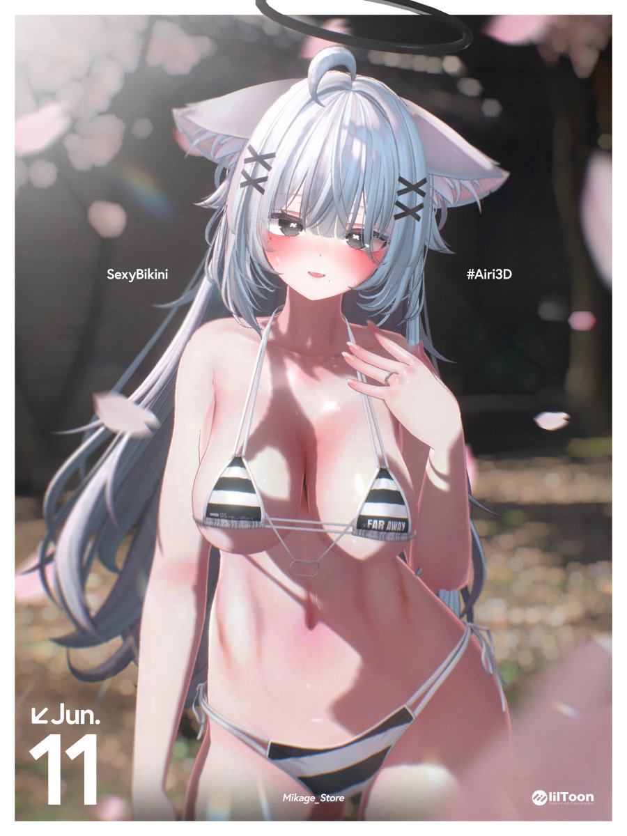 h_n_r0's tweet image. #VRChat #愛莉3D