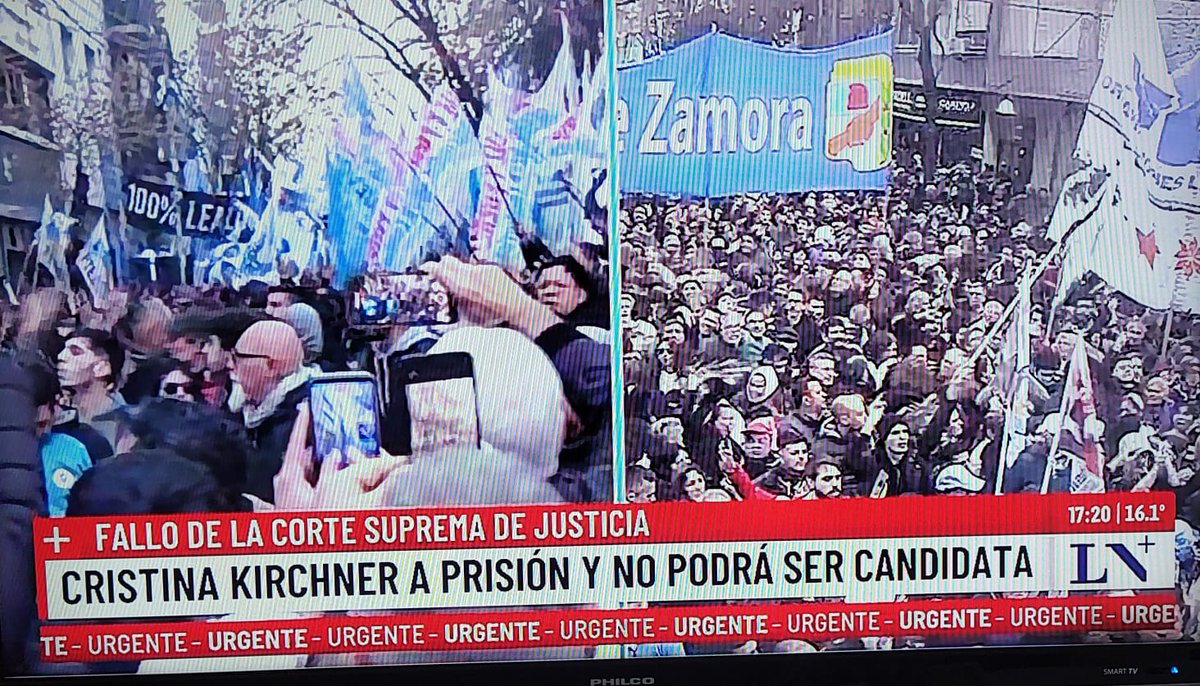 Hoy argentina es un país un POCO más justo
<a href="/CFKArgentina/">Cristina Kirchner</a> PRESA