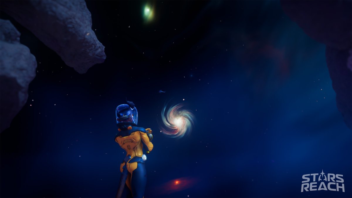 The Wild Wormholes Update is coming soon, bringing wild new worlds, fresh features, and dangerous foes.
Explore one-of-a-kind procedural planets via Wild Wormholes, try the revamped crafting UI, face the Kharvix, and enjoy sliding + AFK emotes.  starsreach.com/wild-wormholes…