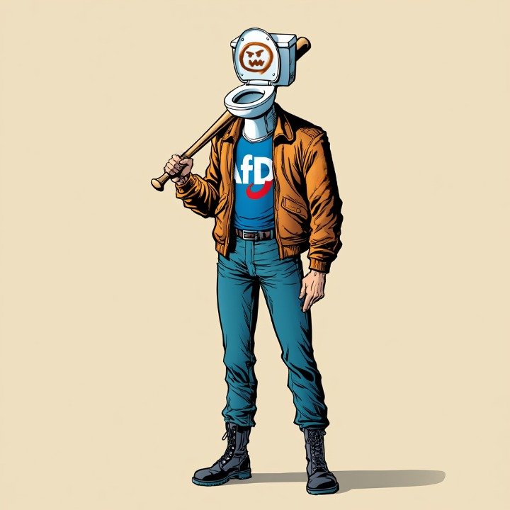 Laut Verfassungsschutz-Bericht sind 20.000 von insgesamt 50.250 Rechtsextremisten in der AfD (~40%). Legt man diesen prozentualen Anteil zugrunde sind bezogen auf die 15.300 gewaltbereiten Rechtsextremisten ~ 8.000 AfDler. Die AfD ist eine Gefahr für die Demokratie. #PIRATEN