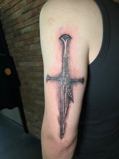 I am Andúril, who was Narsil, the sword of Elendil.