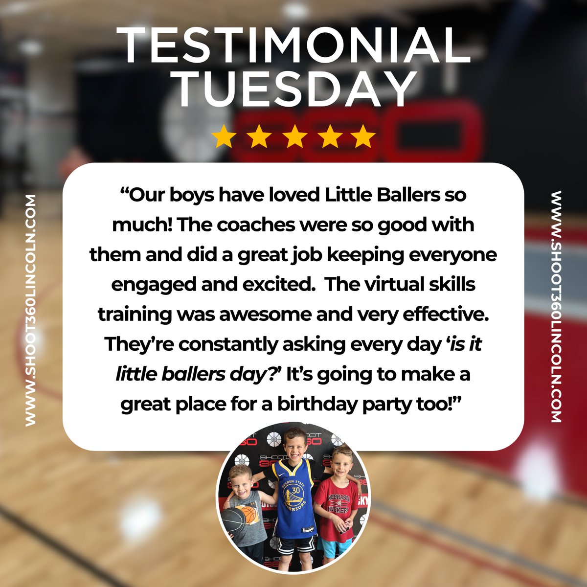 Shoot360Lincoln's tweet image. #TestimonialTuesday 📝
Our Shoot 360 coaches also say "is it little ballers day?" every day 😆 We look forward to Wednesdays because our Little Ballers bring ALL the energy! Working with these young athletes and helping them find confidence is a highlight each week 🙌
Looking…