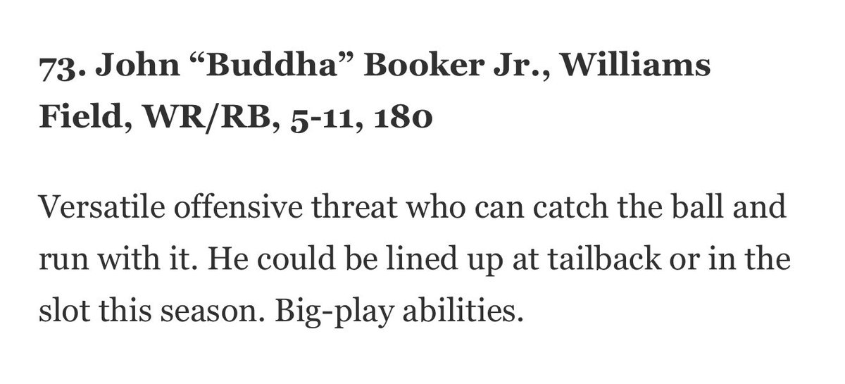 John “Buddha” Booker Jr (@buddha_booker) on Twitter photo Thank you <a href="/azc_obert/">Richard Obert</a> for including me in this years 2027 top 100 list. Feeling grateful and excited, can’t wait for the season to get here.
<a href="/WFCoachCampbell/">Steve Campbell</a>
<a href="/WFFootballTeam/">WF Football Boosters</a> Thank you <a href="/azc_obert/">Richard Obert</a> for including me in this years 2027 top 100 list. Feeling grateful and excited, can’t wait for the season to get here.
<a href="/WFCoachCampbell/">Steve Campbell</a>
<a href="/WFFootballTeam/">WF Football Boosters</a>