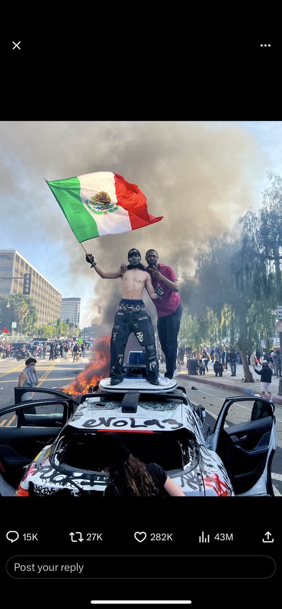beantownryan's tweet photo. @KamalaHarris STFU this is a peaceful protest 😂😂😂 https://t.co/Lv7CNUYbLy