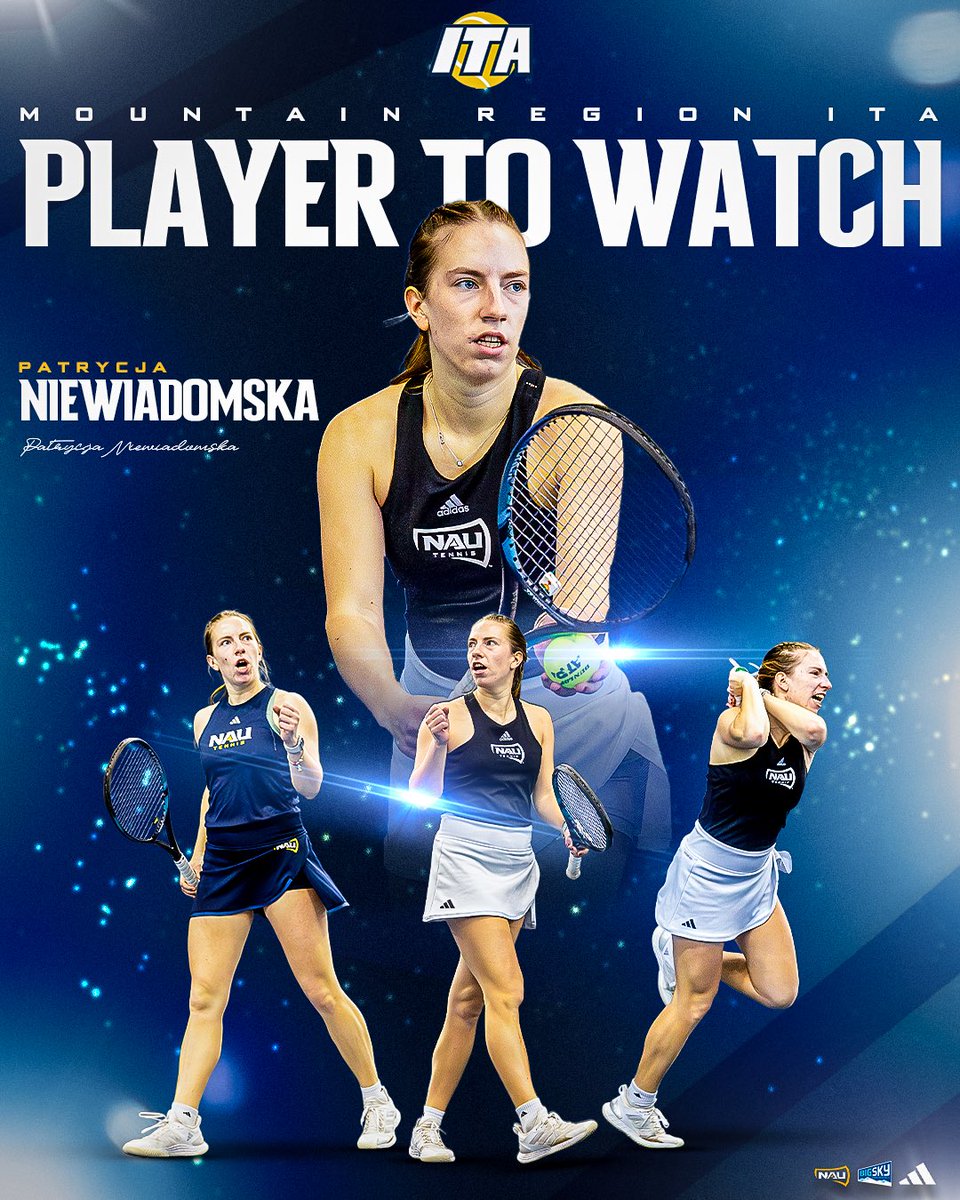 Huge honors coming in from the ITA for Patrycja 🤩🎾

#RaiseTheFlag | #BigSkyTennis