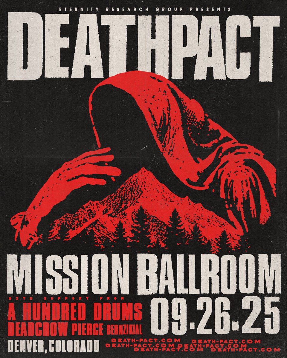 Global Dance Events (@globaldanceus) on Twitter photo 🚨 JUST ANNOUNCED 🚨
Denver, we’re next ‼️ <a href="/DEATHPACT/">🏳️🌈DEATHPACT🏳️🌈</a> headlines <a href="/missionballroom/">mission ballroom</a> on September 26th with <a href="/AHundredDrums/">Gabrielle (G’) 🍷</a> <a href="/devdcrow/">DEADCROW©</a> <a href="/piercesounds/">PIERCE🏹</a> + <a href="/Bernzikial/">BERNZIKIAL ✨💜</a> 🔻
Sign up for presale ⏩ bit.ly/DeathpactMissi… 🚨 JUST ANNOUNCED 🚨
Denver, we’re next ‼️ <a href="/DEATHPACT/">🏳️🌈DEATHPACT🏳️🌈</a> headlines <a href="/missionballroom/">mission ballroom</a> on September 26th with <a href="/AHundredDrums/">Gabrielle (G’) 🍷</a> <a href="/devdcrow/">DEADCROW©</a> <a href="/piercesounds/">PIERCE🏹</a> + <a href="/Bernzikial/">BERNZIKIAL ✨💜</a> 🔻
Sign up for presale ⏩ bit.ly/DeathpactMissi…