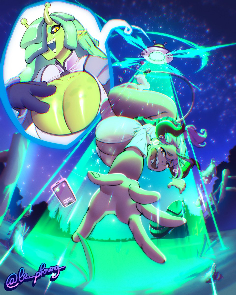 MWAHAHA Time to harvest some milk 😈👽