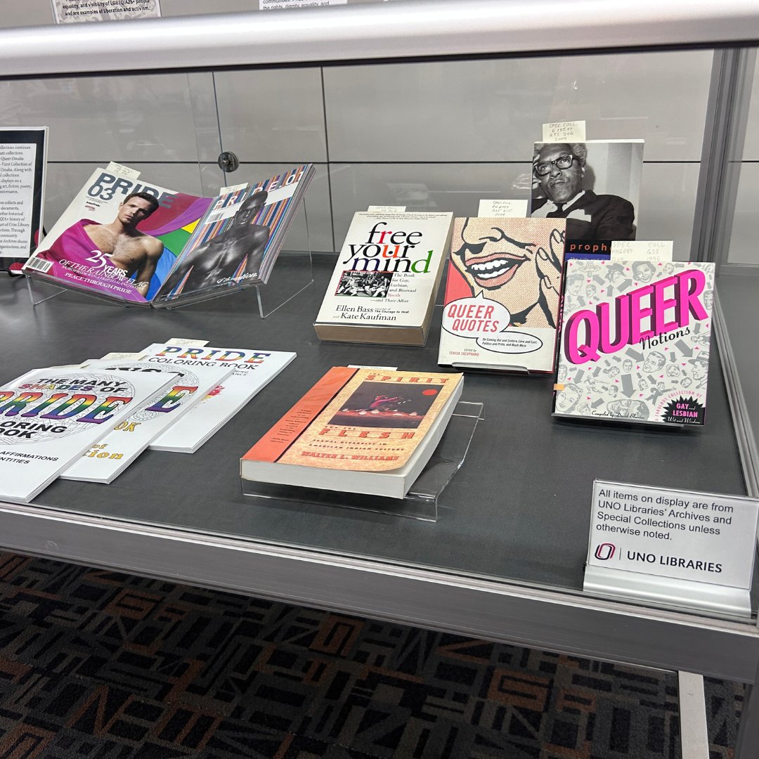 This month Archives and Special Collections is focusing on Pride! These celebrations acknowledge and highlight the lives, legacies, love, and joys of LGBTQIA2S+ individuals and communities.