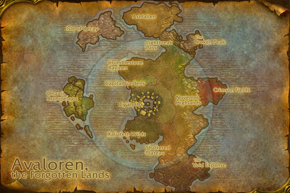 1205) La carte d'Avaloren

Sławomir Grzegrzółka a essayé d'imaginer Avaloren, après avoir partagé ses visuels, voici sa carte de l'île. #Warcraft