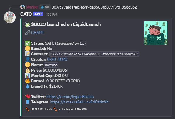 GatoOnHl's tweet photo. Looks like the trenches are back!

Hold 1.5M $HLGATO tokens and verify to gain full access to our Discord Alpha (link below)

Some recent calls from our Discord:
Spazio NFT - @Hype47i  0.25>4 $HYPE (16x)
$BOZO 40k>150k (4x)
$LIQD - @LiquidLaunchHL 30M>100M (3x)
$BUDDY - @alrightbuddyHL 15>25 (1.7x)
+25xWL for @GloHL_ upcoming FREE MINT